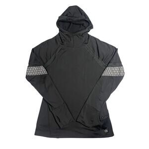 GapFit Brushed Jersey Reflective Pullover Women's Size S